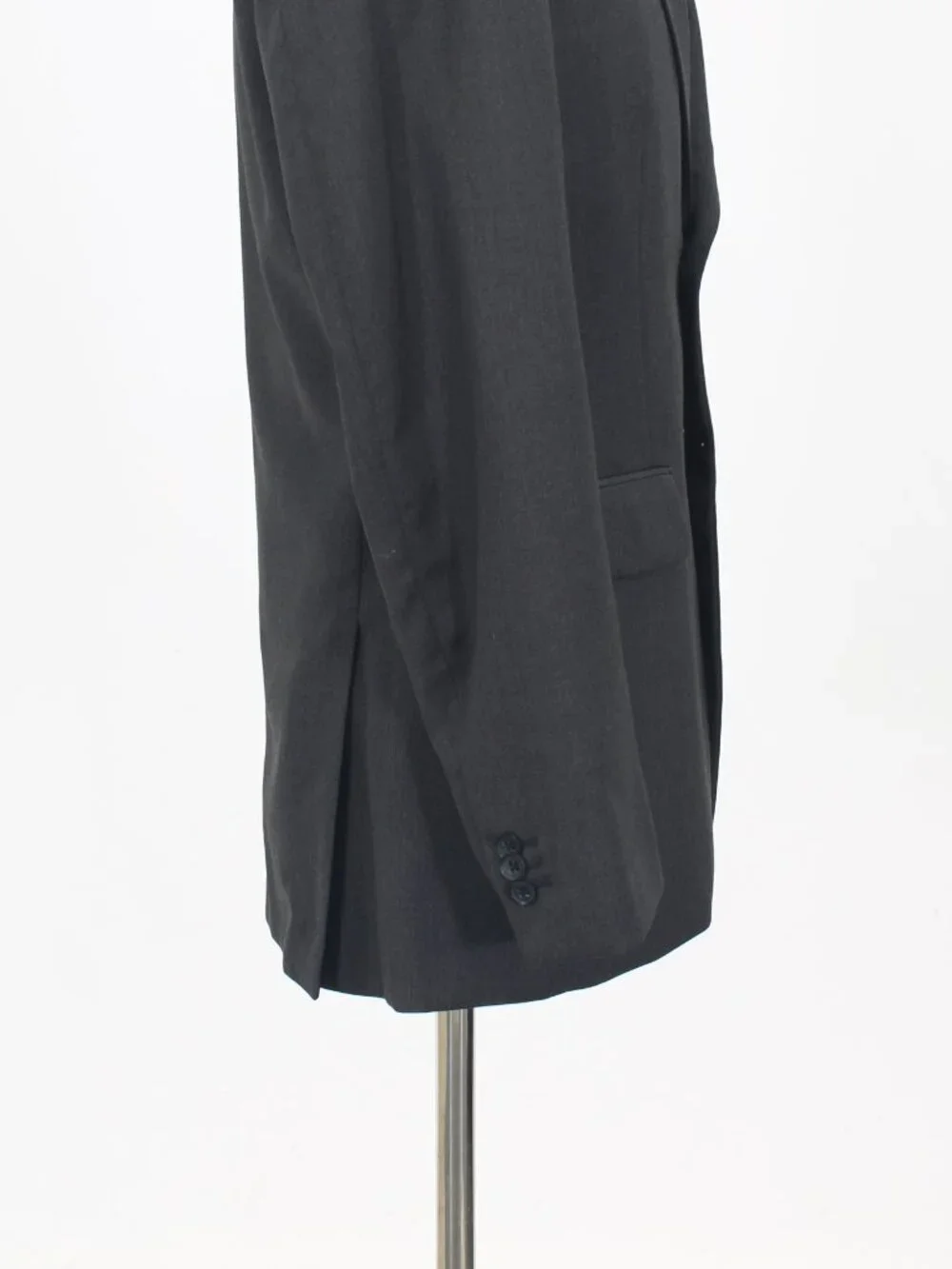 Banana Republic 40R Gray Blazer Sport Coat Jacket 2-Button Solid W535